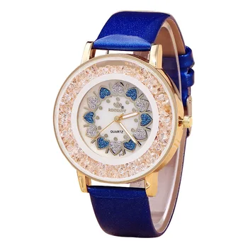 Womens Watches Fashion Numerals Golden Dial Leather Analog Quartz Watch 
Womens Watches Fashion Numerals Golden Dial Leather Analog Quartz Watch