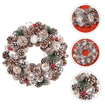 1 Pc Christmas Hanging Decoration Christmas Wreath Home Store Hanging Decoration
1 Pc Christmas Hanging Decoration Christmas Wreath Home Store Hanging Decoration