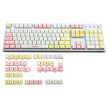 XDA Profile PBT Macaron Keycaps DYE Sublimation For GH60 GK61 61 64 87 104 108 Keys Cherry Mx Switch Mechanical Keyboard Keycap
XDA Profile PBT Macaron Keycaps DYE Sublimation For GH60 GK61 61 64 87 104 108 Keys Cherry Mx Switch Mechanical Keyboard Keycap