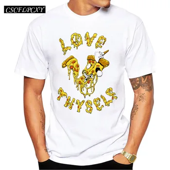New Arrivals 2019 Fashion Men T Shirt Love Thyself Printed t-shirt Short Sleeve Casual Tops Summer Pizza Tee
New Arrivals 2019 Fashion Men T Shirt Love Thyself Printed t-shirt Short Sleeve Casual Tops Summer Pizza Tee