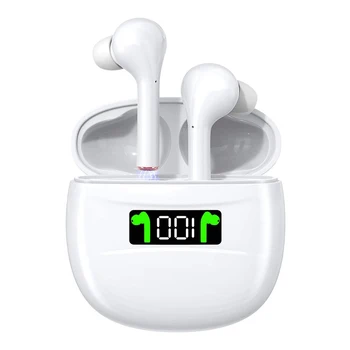 TWS Wireless Headphones LED Display Bluetooth Earphone 500mAh Charging Box Stereo Earbuds Gaming Headset For IOS Android Phone
TWS Wireless Headphones LED Display Bluetooth Earphone 500mAh Charging Box Stereo Earbuds Gaming Headset For IOS Android Phone
