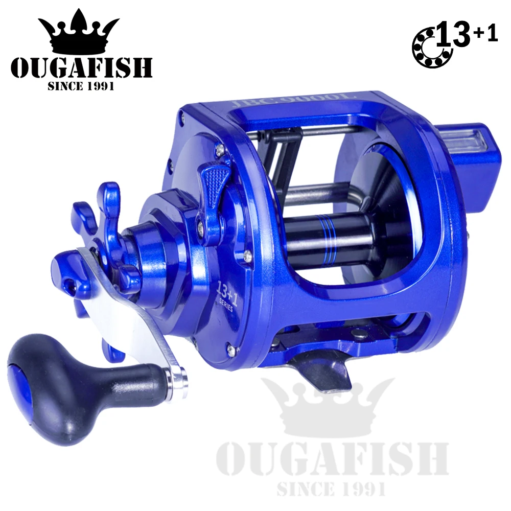 

New Trolling Drum Fishing Reel Max Drag 25kg Baitcasting Boat Sea Reels Peche En Mer Jigging Carretilha De Pesca Accesorios Mar