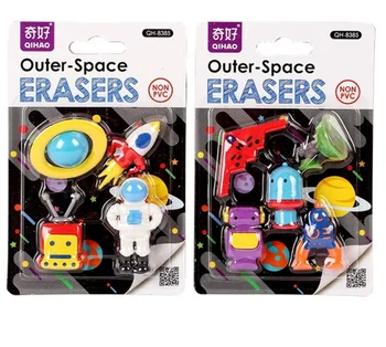 Space series astronaut rocket eraser 3d pens rubber pencil eraser stationary school supplies kawaii office cartoon kids gift
Space series astronaut rocket eraser 3d pens rubber pencil eraser stationary school supplies kawaii office cartoon kids gift
