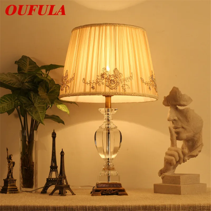 DLMH Crystal Desk Lamps Table Light Reading Lamp Modern Contemporary Fabric for Living Room Office Creative Bed Room Hotel
DLMH Crystal Desk Lamps Table Light Reading Lamp Modern Contemporary Fabric for Living Room Office Creative Bed Room Hotel