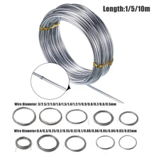 Stainless Wire Diameter 0.02-3.0mm Length 1m/5m/10m 304 Stainless Steel Wire Single Bright
Stainless Wire Diameter 0.02-3.0mm Length 1m/5m/10m 304 Stainless Steel Wire Single Bright