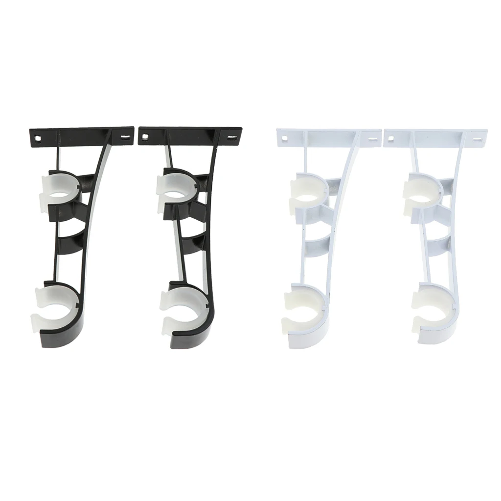 2PCS Aluminium Alloy Double Window Curtain Drapery Rod Holders Brackets Curtain Tiebacks for Home Bathroom Curtain Accessories
2PCS Aluminium Alloy Double Window Curtain Drapery Rod Holders Brackets Curtain Tiebacks for Home Bathroom Curtain Accessories
