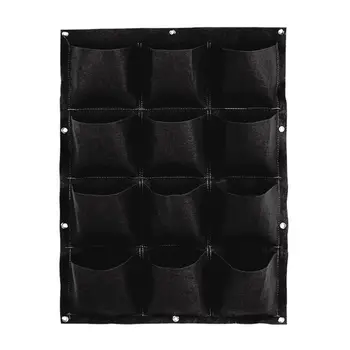 12 Compartment Potted Plants Nurture Creative Wall-mounted Grow Bags Foldable 
12 Compartment Potted Plants Nurture Creative Wall-mounted Grow Bags Foldable