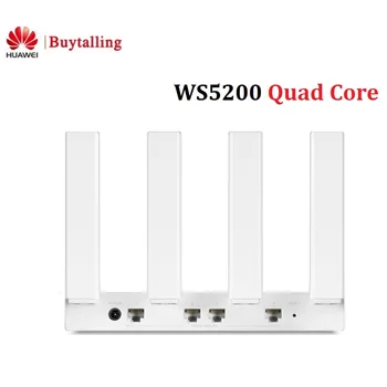 Original Huawei WiFi WS5200 Wireless Router Quad Core 1GHz CPU 5Gbps Dual Band 1167Mbps 5G routing
Original Huawei WiFi WS5200 Wireless Router Quad Core 1GHz CPU 5Gbps Dual Band 1167Mbps 5G routing