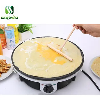 32cm Electric Pancake maker Machine Crepera Pancake Circle French Crepes Making Machine Frying Pan Spring Roll Skin machine
32cm Electric Pancake maker Machine Crepera Pancake Circle French Crepes Making Machine Frying Pan Spring Roll Skin machine
