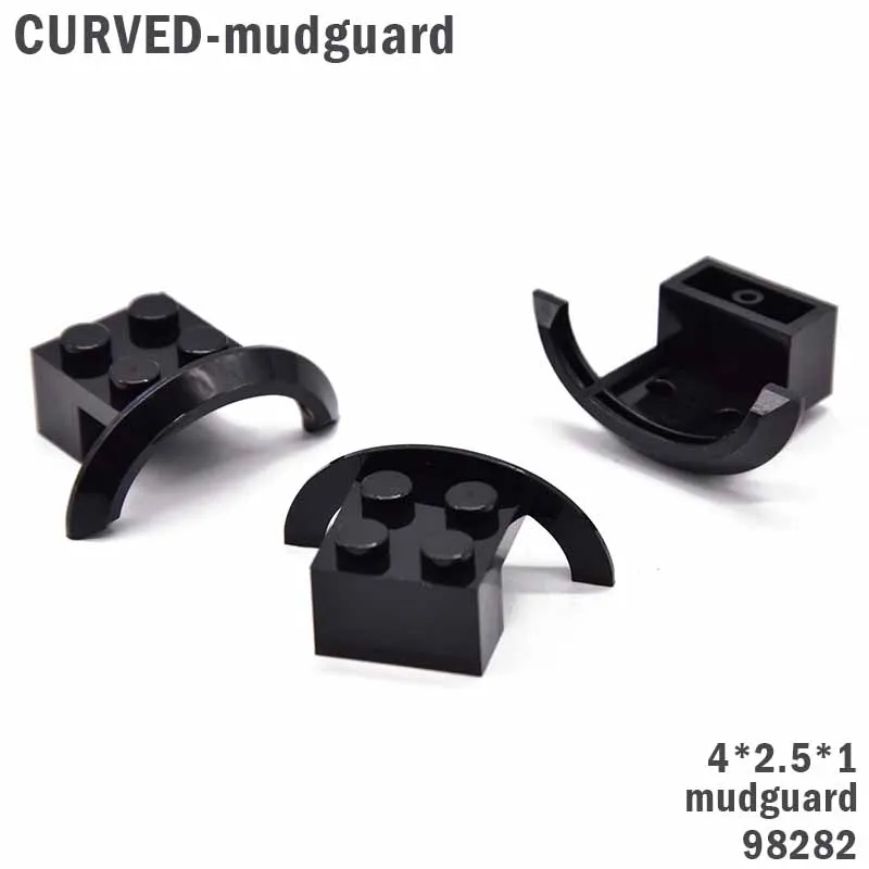10Pcs/lot MOC Curved Bricks 98282 4x2 2x2 vehicle wheel arch Building Blocks Technic Creator Parts DIY Educational gifts Toys
10Pcs/lot MOC Curved Bricks 98282 4x2 2x2 vehicle wheel arch Building Blocks Technic Creator Parts DIY Educational gifts Toys