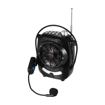 New Compact Audio Speaker Voice Amplifier with UHF Wireless Microphone Support FM / MIC / BT Recording Instrument Accessories
New Compact Audio Speaker Voice Amplifier with UHF Wireless Microphone Support FM / MIC / BT Recording Instrument Accessories