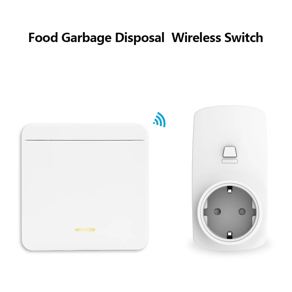 Kitchen Food Waste Disposers Garbage Disposal Wireless Switch Remote Control EU and Korea Plug 16A No Drilling No Pipe
Kitchen Food Waste Disposers Garbage Disposal Wireless Switch Remote Control EU and Korea Plug 16A No Drilling No Pipe