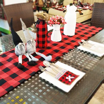 183cm Christmas Decorations For Home Plaid Cloth Table Cloth Table Flags Christmas Table Decoration Xmas Ornament New Year Decor
183cm Christmas Decorations For Home Plaid Cloth Table Cloth Table Flags Christmas Table Decoration Xmas Ornament New Year Decor