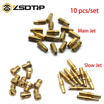 ZSDTRP 10Pcs/Set Main Injectors Slow Pilot Jet Hexagon Nozzle For PWK FCR PWM PE CV CVK VA VE CRS PJ PD Keihin Carburetor
ZSDTRP 10Pcs/Set Main Injectors Slow Pilot Jet Hexagon Nozzle For PWK FCR PWM PE CV CVK VA VE CRS PJ PD Keihin Carburetor