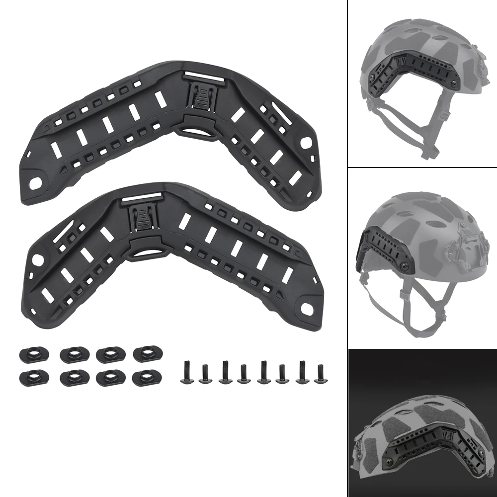 1 Pair Tactical Helmet Side Guide Fast Helmet Adapter With Mounting Screws Accessories Tactical Gear
1 Pair Tactical Helmet Side Guide Fast Helmet Adapter With Mounting Screws Accessories Tactical Gear