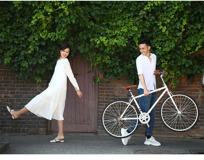 Flash Deal Road Bike 26 inch Retro Variable Speed Light Bicycle Commuter Vintage Adult Student Men And Women Selling 11