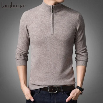 100% Wool New Fashion Brand Sweater Man Half Zip Pullover Slim Fit Jumpers Knitwear Winter Warm Zipper Casual Mens Clothes
100% Wool New Fashion Brand Sweater Man Half Zip Pullover Slim Fit Jumpers Knitwear Winter Warm Zipper Casual Mens Clothes