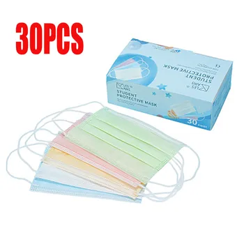 In Stock Disposable Boy And Girl Colorful For Children 3-Layer Dustproof 30PCS Personal Health Care For Cycling Camp Face Mask
In Stock Disposable Boy And Girl Colorful For Children 3-Layer Dustproof 30PCS Personal Health Care For Cycling Camp Face Mask