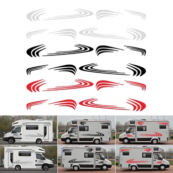 GISAEV Motorhome Car Stripes Vinyl stickers car body side Stripes Graphics Sticker Camper Van RV Decals Car accessories
GISAEV Motorhome Car Stripes Vinyl stickers car body side Stripes Graphics Sticker Camper Van RV Decals Car accessories