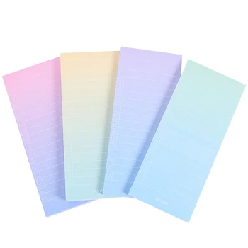 8pcs Creative Gradient Color Schedule Sticker Memo Sticker Practical Convenient Sticker for Home Office School (Green/Pink/Yello
8pcs Creative Gradient Color Schedule Sticker Memo Sticker Practical Convenient Sticker for Home Office School (Green/Pink/Yello