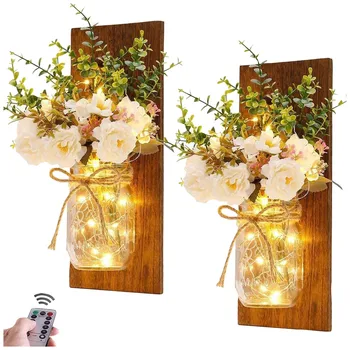 2PC Home Retro Wall decoration Light string silk flower Glass bottle Daily decor товары для дома productos domésticos
2PC Home Retro Wall decoration Light string silk flower Glass bottle Daily decor товары для дома productos domésticos