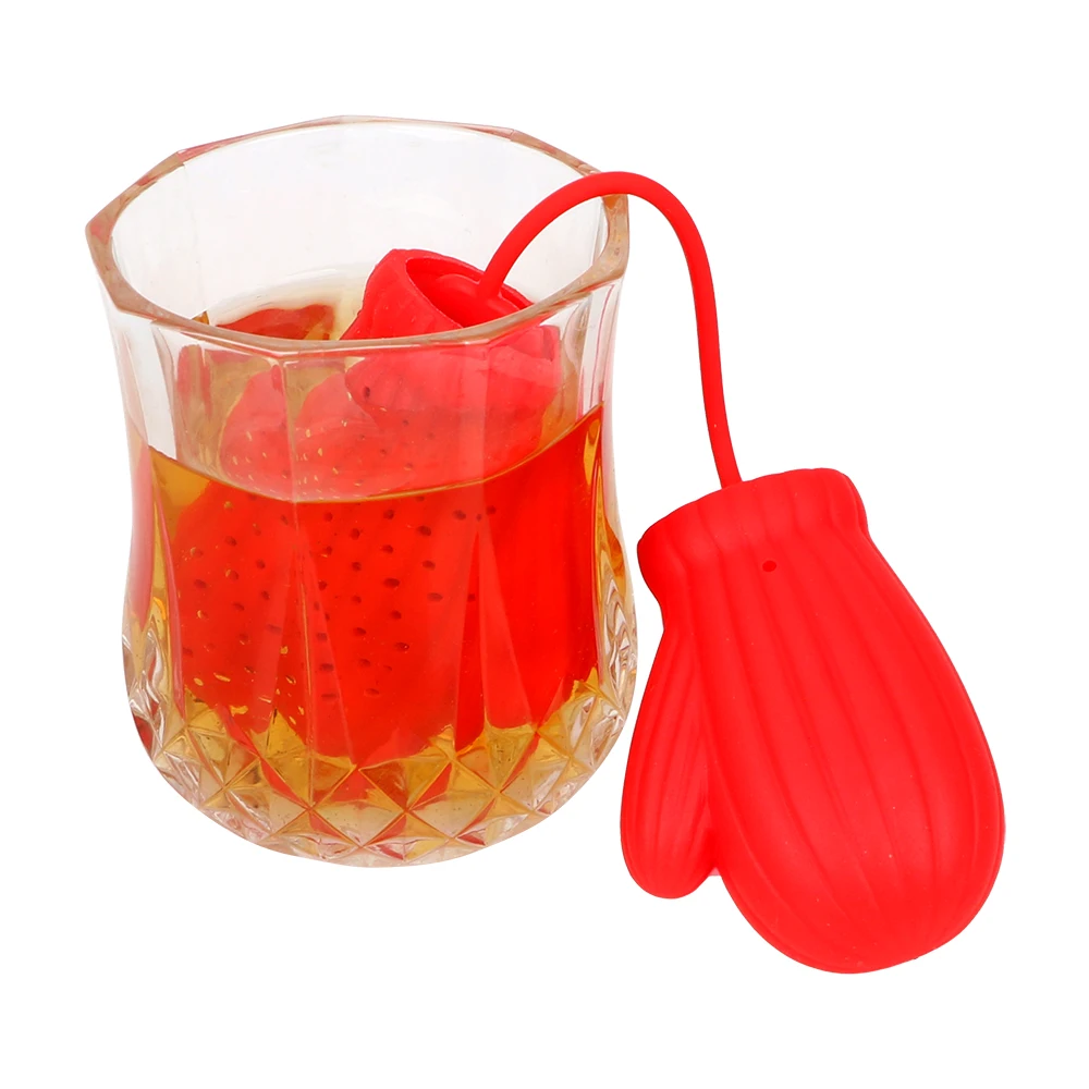 NICEYARD Loose Leaf Filter Tea Infuser Empty Tea Bags Gloves Shape Silicone Tea Strainer Reusable Teaware Cute Kitchen Tools
NICEYARD Loose Leaf Filter Tea Infuser Empty Tea Bags Gloves Shape Silicone Tea Strainer Reusable Teaware Cute Kitchen Tools