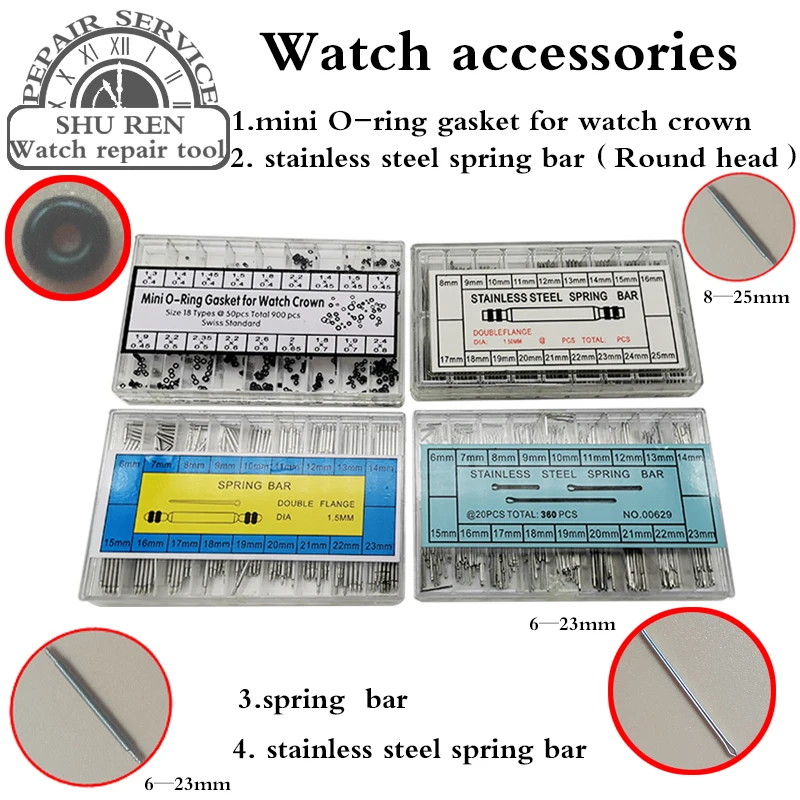 Watch Accessories, Stainless Steel Spring Pin, Strap Connecting Shaft, Spring Needle, Bolt, Watch Chain Connecting Shaft
Watch Accessories, Stainless Steel Spring Pin, Strap Connecting Shaft, Spring Needle, Bolt, Watch Chain Connecting Shaft