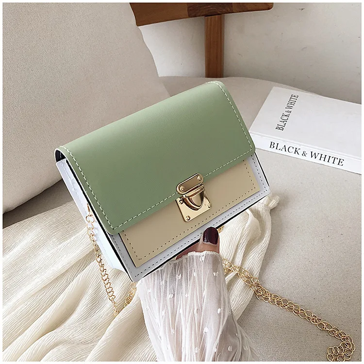 Summer Small Bag Women's 2019 New Style Korean-style-Style Contrast Color Square Sling Bag Simple Versatile Mini Crossbody Bag
Summer Small Bag Women's 2019 New Style Korean-style-Style Contrast Color Square Sling Bag Simple Versatile Mini Crossbody Bag