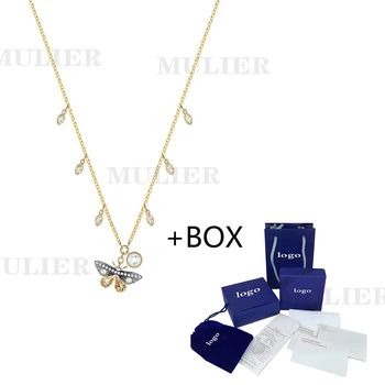 MULIER 19 SWA New MAGNETIC Necklace Female Shiny Crystal Butterfly Give Mommy Girlfriend the Best Choice Jewelry Birthday Gift 
MULIER 19 SWA New MAGNETIC Necklace Female Shiny Crystal Butterfly Give Mommy Girlfriend the Best Choice Jewelry Birthday Gift