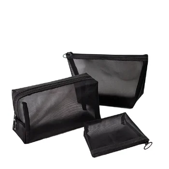 1pc Black Mesh Makeup Bag Make Up Storage Case Zipper Cosmetic Organizer Makeup Pouch Travel Organizer Cosmetic Travel Bag
1pc Black Mesh Makeup Bag Make Up Storage Case Zipper Cosmetic Organizer Makeup Pouch Travel Organizer Cosmetic Travel Bag