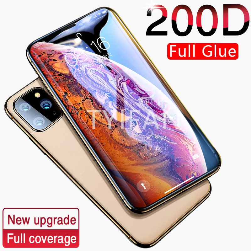 Чехол для телефона из закаленного стекла apple iphone 11 pro максимальный чехол Etui