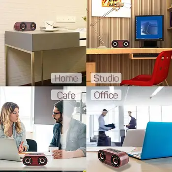 Wireless Gift Speaker USB Retro Support TF Card Aux Home Stereo Loud Built-in Microphone Bluetooth 4.2 Wooden Music Player
Wireless Gift Speaker USB Retro Support TF Card Aux Home Stereo Loud Built-in Microphone Bluetooth 4.2 Wooden Music Player