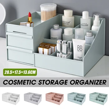 New 5 Color Large Capacity Cosmetic Storage Box Drawer Makeup Dresser Table Skin Care Rack House Organizer Container Shelf Organ
New 5 Color Large Capacity Cosmetic Storage Box Drawer Makeup Dresser Table Skin Care Rack House Organizer Container Shelf Organ