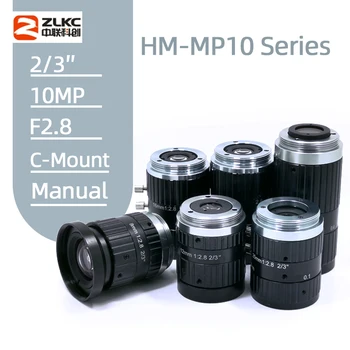 

10MP 8mm 12mm 16mm 25mm 35mm 50mm Fixed Focal FA Lens C Mount Suitable for Industrial Inspection and Road Monitoring