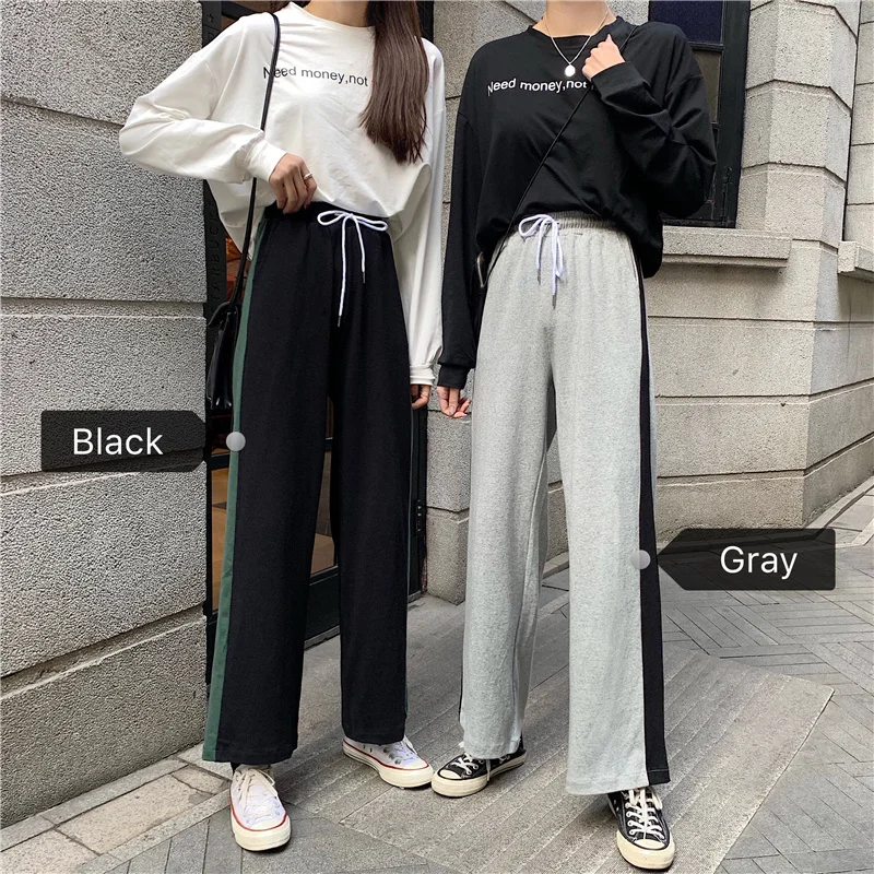 ZOSOL Women's 2020 Spring& Summer New Style Loose-Fit High-waisted Drape Capri Sports Pants Korean-style Students Casual Pants
ZOSOL Women's 2020 Spring& Summer New Style Loose-Fit High-waisted Drape Capri Sports Pants Korean-style Students Casual Pants