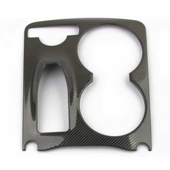 Car Stainless Steel Console Water Cup Holder Frame Cover Trim Sticker for Mercedes Benz GLK X204 2008-2015 Accessories