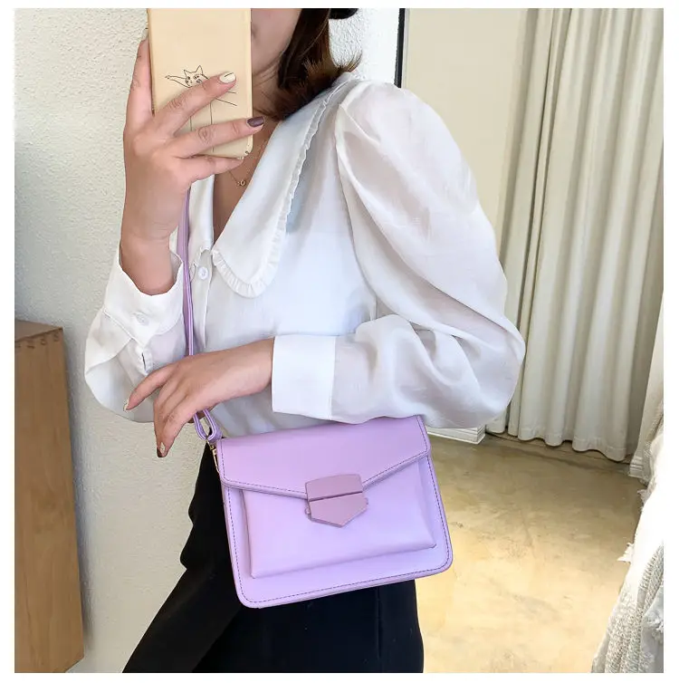 women's handbags summer colors pu leather bag (19)