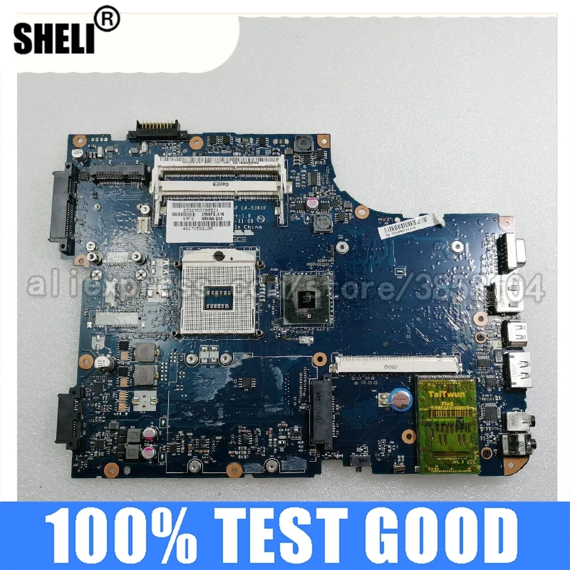 SHELI LA-5361P Main Board for Toshiba Satellite L500 A500 K000093550 Laptop Motherboard HM55 Tested DDR3 PAVILION Intel
SHELI LA-5361P Main Board for Toshiba Satellite L500 A500 K000093550 Laptop Motherboard HM55 Tested DDR3 PAVILION Intel