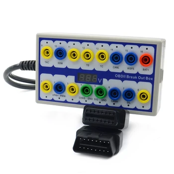 OBD 2 Time Saving Cable Line Breakout Box Car Detector Manual Connector Diagnostic Tools Tester Accessories Repair Auto
OBD 2 Time Saving Cable Line Breakout Box Car Detector Manual Connector Diagnostic Tools Tester Accessories Repair Auto