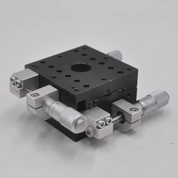 TAM-602S Sigma XY axis 2D manual high precision displacement adjustment guide rail type optical fine adjustment slide aluminum
TAM-602S Sigma XY axis 2D manual high precision displacement adjustment guide rail type optical fine adjustment slide aluminum