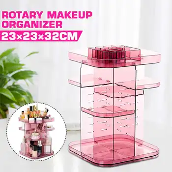 360 Degrees Rotating MakeUp Organizer Cosmetic Storage Rack Lipstick Jewelry Case Holder Display Stand Cosmetic Box
360 Degrees Rotating MakeUp Organizer Cosmetic Storage Rack Lipstick Jewelry Case Holder Display Stand Cosmetic Box