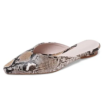 LOVWXSS New Women Fashion Wild Beach Shoes Snake Non-Slip Outdoor Slippers Sandals Flat Bottom Ladies Slippers Genuine leather
LOVWXSS New Women Fashion Wild Beach Shoes Snake Non-Slip Outdoor Slippers Sandals Flat Bottom Ladies Slippers Genuine leather