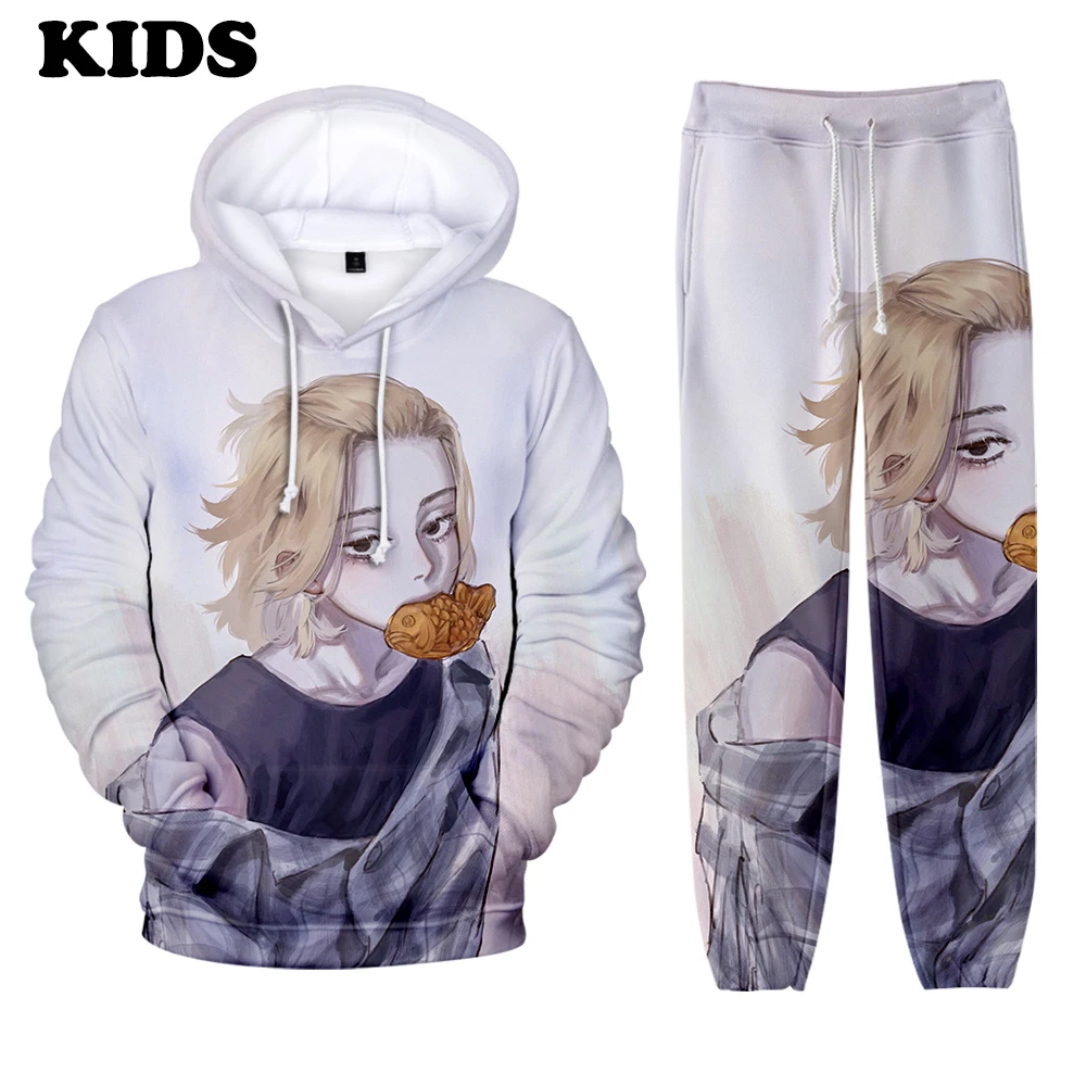 3D Printed Personality Sweatshirts+Sweatpants Suits Tokyo Revengers Hoodies Men Women Sweatshirt New Anime Clothes Kids Pullover
3D Printed Personality Sweatshirts+Sweatpants Suits Tokyo Revengers Hoodies Men Women Sweatshirt New Anime Clothes Kids Pullover