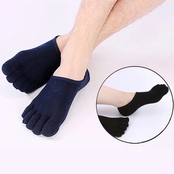 5Pairs/lot Summer Men's Socks Cotton invisible Boat Socks thin Non-slip silicone anti-off with Breathable five-finger Socks New 
5Pairs/lot Summer Men's Socks Cotton invisible Boat Socks thin Non-slip silicone anti-off with Breathable five-finger Socks New