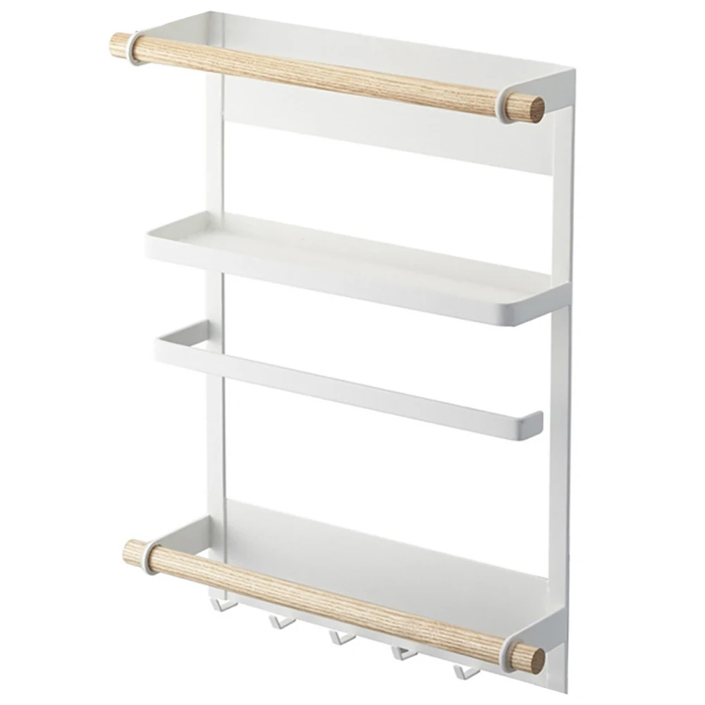 Multi-Function Storage Rack Magnetic Refrigerator Rack Magnets Kitchen Storage Shelf Paper Holder Organizer Wall-Mounted Hanger
Multi-Function Storage Rack Magnetic Refrigerator Rack Magnets Kitchen Storage Shelf Paper Holder Organizer Wall-Mounted Hanger