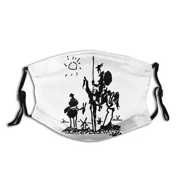 Picasso Art Painting Don Quixote Knight Non-Disposable Face Mask with Filter Anti Haze Dust Mask Respirator Mouth Muffle
Picasso Art Painting Don Quixote Knight Non-Disposable Face Mask with Filter Anti Haze Dust Mask Respirator Mouth Muffle