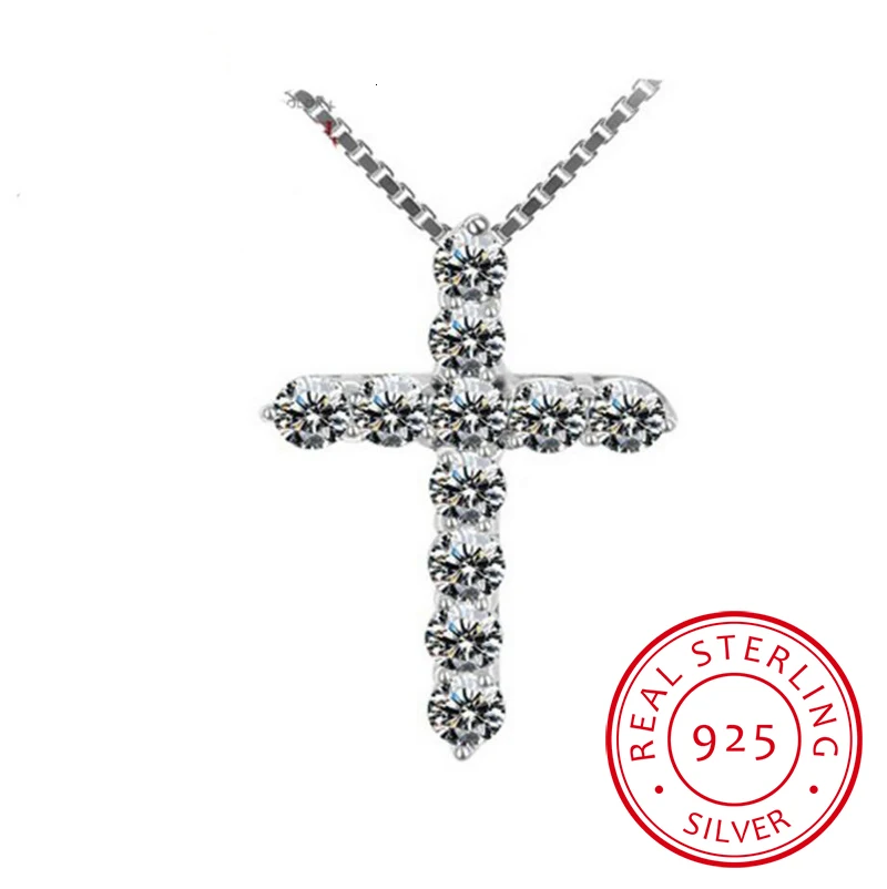 Luxury 925 Sterling Silver Cross Pendant Necklace Princess Cut Cubic Zirconia Necklace Pendant For Ladies And Women Dn10
Luxury 925 Sterling Silver Cross Pendant Necklace Princess Cut Cubic Zirconia Necklace Pendant For Ladies And Women Dn10