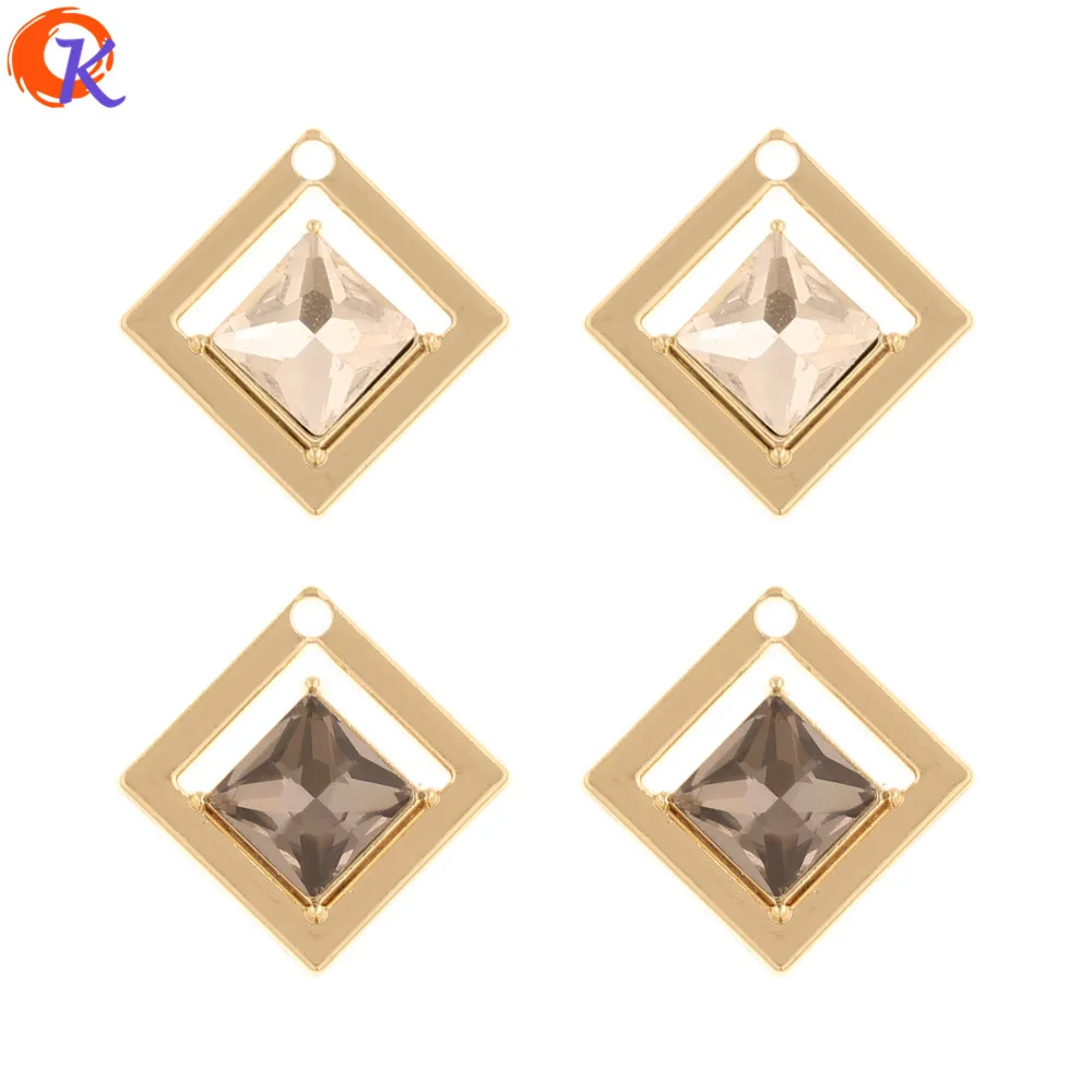Cordial Design 50Pcs 21*21MM Jewelry Accessories/Earring Findings/Rhinestone Charms/Geometry Shape/Hand Made/DIY Earrings Making
Cordial Design 50Pcs 21*21MM Jewelry Accessories/Earring Findings/Rhinestone Charms/Geometry Shape/Hand Made/DIY Earrings Making