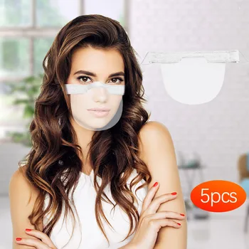 Mini Shield Mask Washable Reusable Comfortable Mask Transparent PVc Visual Mask Protective Face Cover Germ Shield Summer #YL5
Mini Shield Mask Washable Reusable Comfortable Mask Transparent PVc Visual Mask Protective Face Cover Germ Shield Summer #YL5