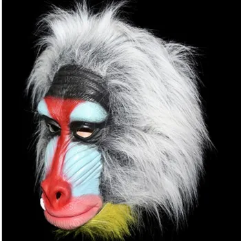 The highest selling Animal Latex Adult Size Fashion Realistic Colorful Latex baboon mask
The highest selling Animal Latex Adult Size Fashion Realistic Colorful Latex baboon mask